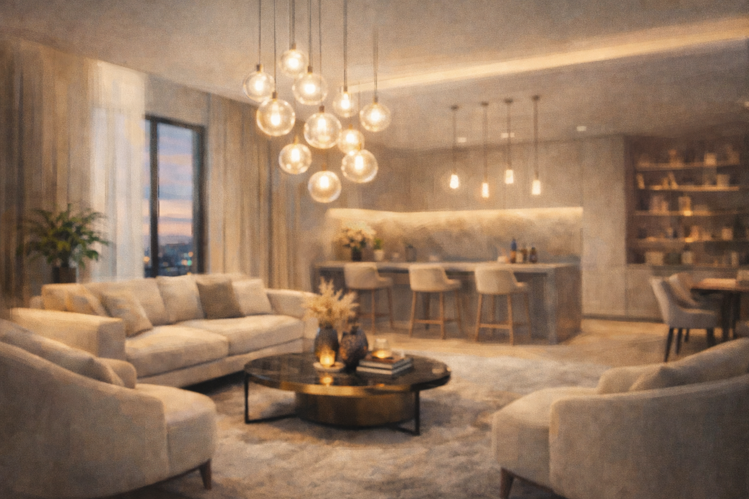 Wariant A – wizualizacja wnętrza